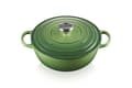 Miniatyrbild 1 av 4: L Creuset Le Creuset signaturgryta i emaljerat gjutjärn med lock, 26 cm, rund, 4 l, 4.255 kg, bambu,