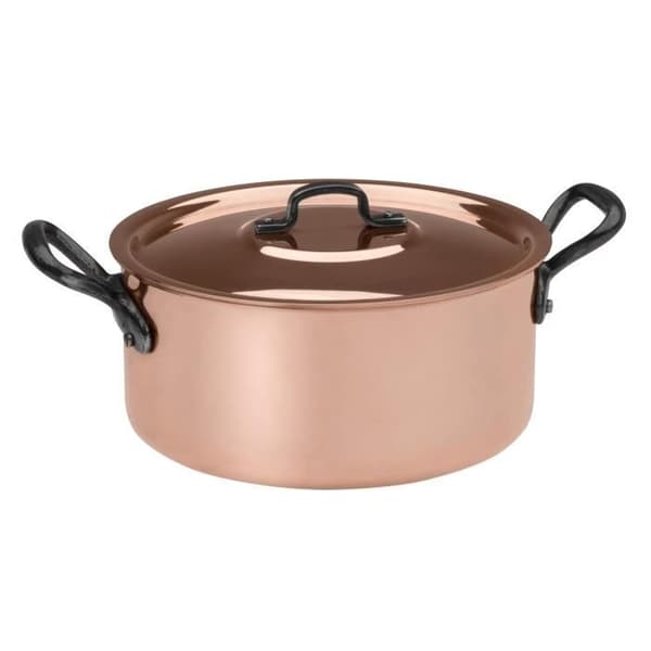 BAUMALU Holländsk ugn + kopparlock - 24 cm