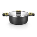 Miniatyrbild 1 av 6: BRA Daily Pro | Gryta i gjuten aluminium, PFOA-fri non-stick beläggning, passar alla spisar inklusive induktion, 20 cm