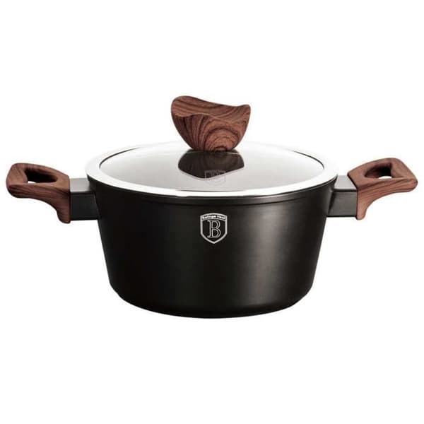 POT MARMITE FAITOUT I GRANIT BERLINGER 20cm BH-1716 EBONY ROSEWOOD