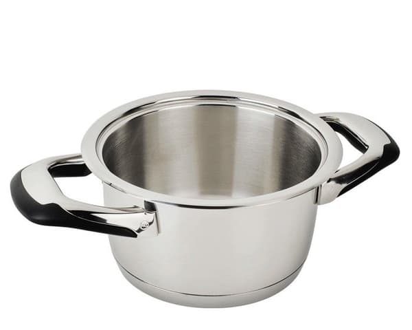 ECOVITAM | 1,8L holländsk ugn 18/10 rostfritt stål | Diameter 16 cm | Alla värmekällor inklusive induktion | Integrerad termometer | PFA fri