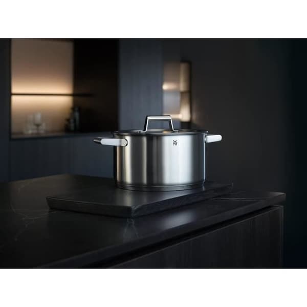 WMF Comfort Line Gryta hög 24 cm med glaslock 5,7 l
