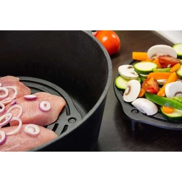 Trivet i stapelbar gjutjärn PETROMAX - LITEN - Svart - Kökstillbehör