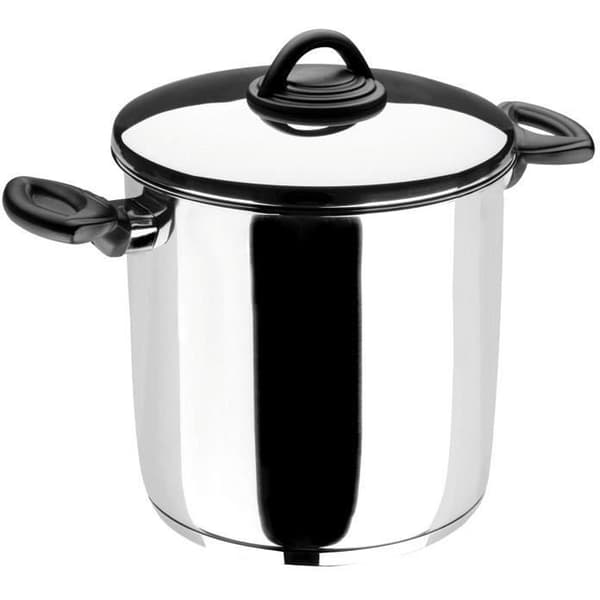 Studio D hög gryta: 28 cm + lock - rostfritt stål