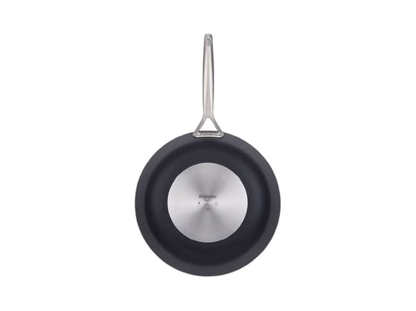 Brabantia Zenn, Rund, Wok-/stekepanne, Sort, Keramisk, 200 °C, Aluminium