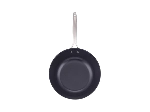 Brabantia Zenn, Rund, Wok-/stekepanne, Sort, Keramisk, 200 °C, Aluminium