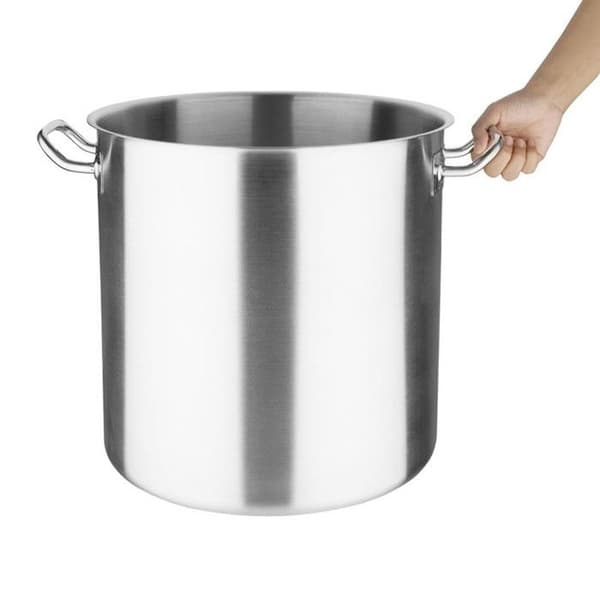 Hög rostfritt stål Stockpot 35,5L för induktion - Vogue