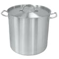 Miniatyrbild 2 av 6: Hög rostfritt stål Stockpot 35,5L för induktion - Vogue