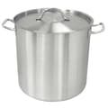 Miniatyrbild 1 av 6: Hög rostfritt stål Stockpot 35,5L för induktion - Vogue