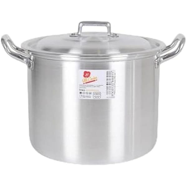 Lagergryta - BIGBUY COOKING - S2228162 - Aluminium - 27 x 22 x 20 cm - Lock ingår