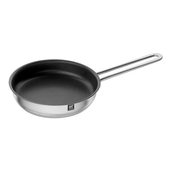 ZWILLING Pico, Rund, All-bruk panne, Sort, Rustfritt stål, 230 °C, Rustfritt stål, Keramisk, Gass, Halogen, Induksjon, Forseglet Plate