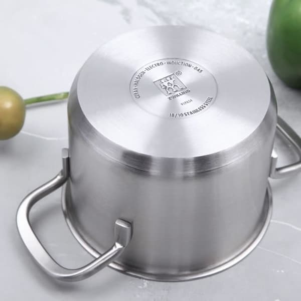 ZWILLING Pico - Kanna med glaslock (12 cm) - Rostfritt stål