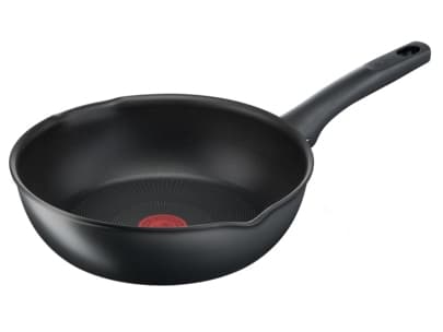Tefal Ultimate G2687772, Rund, Wok-/stekepanne, Grå, Titan, 175 °C, Aluminium