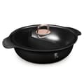 Miniatyrbild 1 av 4: GARNEK TYTANOWY HOT POT MED LOCK 30cm BERLINGER HAUS BH-8627 BLACK ROSE