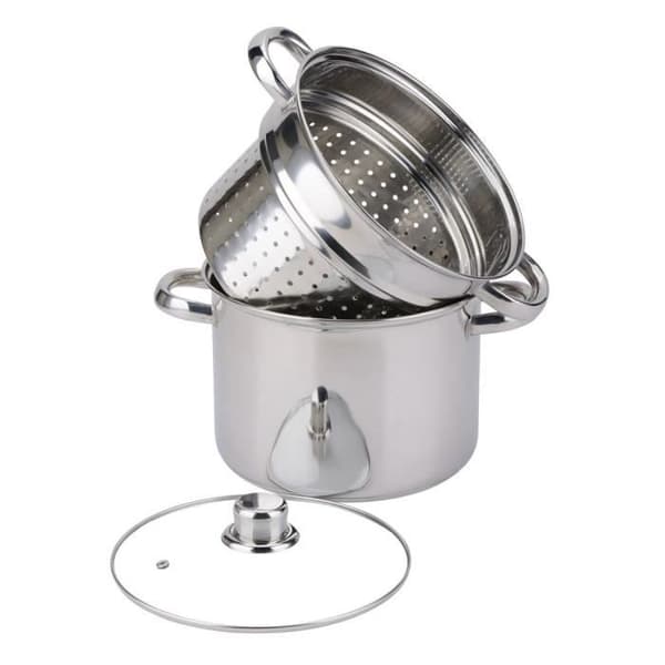 BAUMALU Pastakokare i rostfritt stål - 20 cm