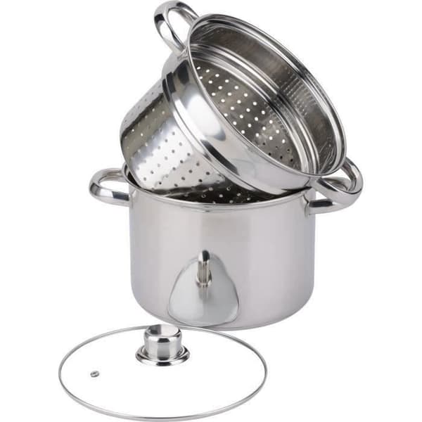 BAUMALU Pastakokare i rostfritt stål - 20 cm