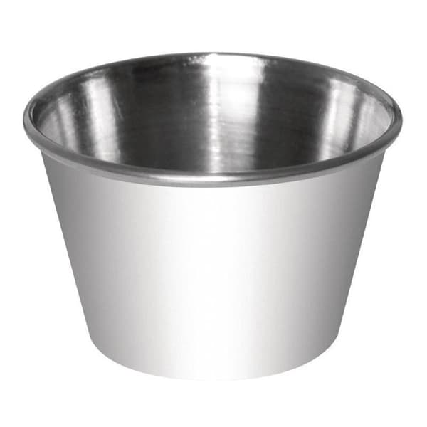 Såskanna - Olympia - 230 ml - Rostfritt stål - Förpackning med 12 - Elegant och samtida