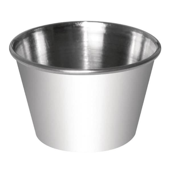 Såskanna - Olympia - 230 ml - Rostfritt stål - Förpackning med 12 - Elegant och samtida