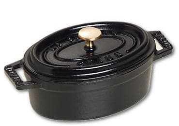 Staub Minis, En stekpanna, Svart, Gjutjärn, 0,25 l, 800 g