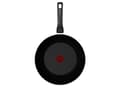 Miniatyrbilde 2 av 5: Tefal Renew Black C43219, Rund, Wok-/stekepanne, Sort, Keramisk, Aluminium, 3,683 l