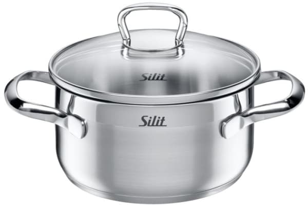 WMF Silit Toskana kattilasarja, Ruostumaton teräs, Ruostumaton teräs, Keraaminen, Kaasu, Halogeeni, Induktio, Lasi, 250 ° C