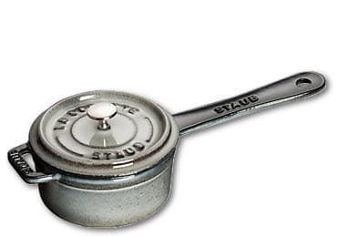 Staub Small Sauce Pan, Single pan, Grå, Gjutjärn, 0,25 l, 900 g