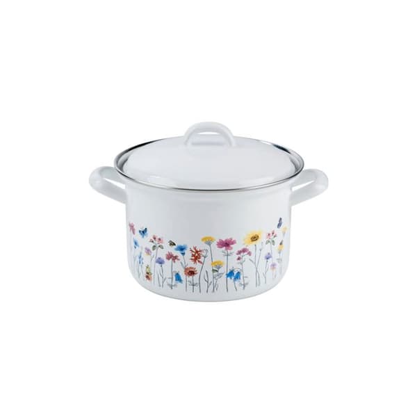 Riess Country Flora Köttgryta med lock Ø16 cm 1,5 L Induktion