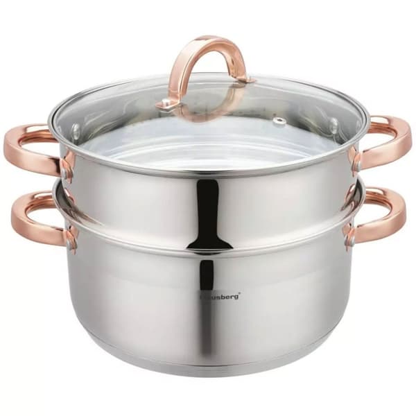Klausberg Dampgryde 3 Stk. 24cm Kb-7734 Rosaguld Lumarko!