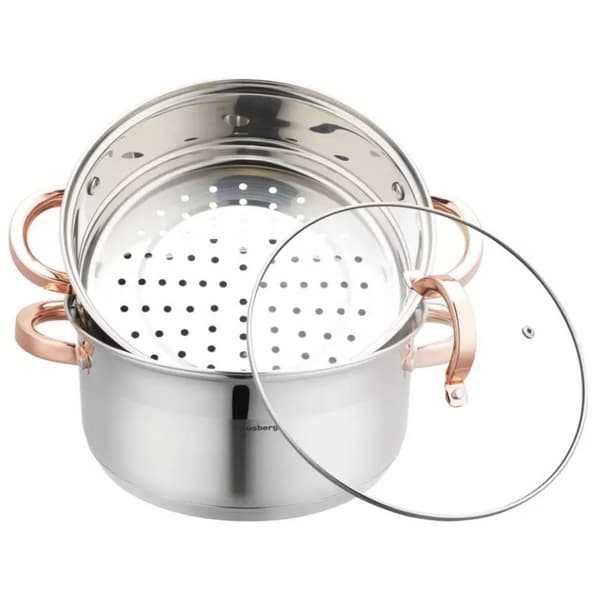 Klausberg Dampgryde 3 Stk. 24cm Kb-7734 Rosaguld Lumarko!