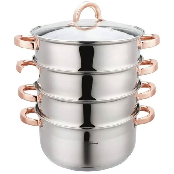 Klausberg Dampgryde 5 Stk. 24cm Kb-7736 Rosaguld Lumarko!