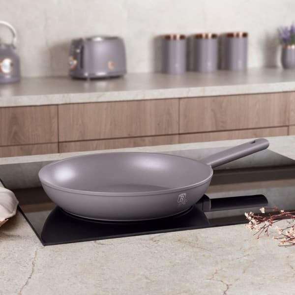 Berlinger Haus Bh-8108 Taupe Lumarko sæt med 3 titanium stegepander!