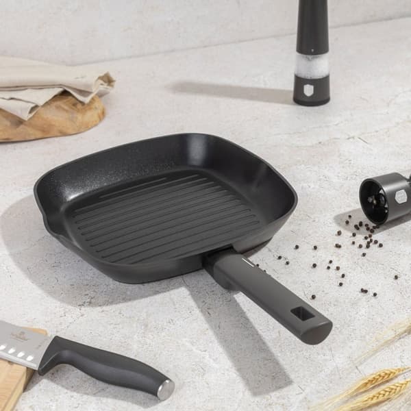 Sæt med 3 titanium stegepander Berlinger Haus Bh-8139 Antracit Lumarko!