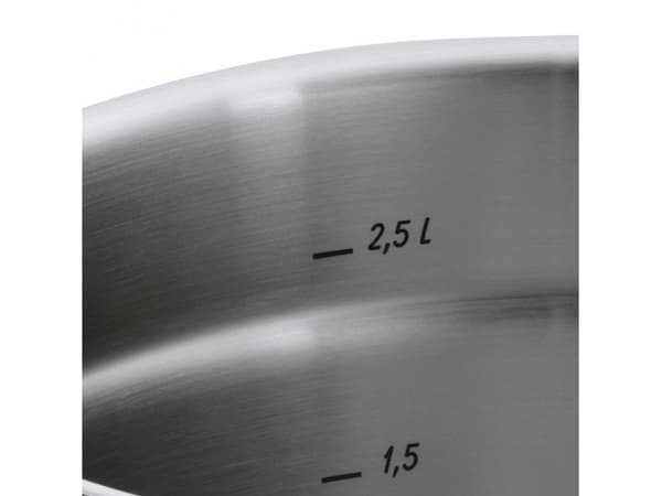 WMF 07.6020.6380, 2,5 L, Punainen, Ruostumaton teräs, Ruostumaton teräs, Kaasu, Induktio, Ruostumaton teräs, Ruostumaton teräs, Ruostumaton teräs, Ru