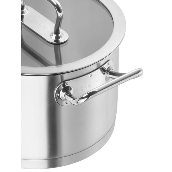 ZWILLING Pro - Gryta med glaslock (20 cm) - Rostfritt stål