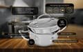 Miniatyrbillede 6 af 11: Shiori Steel Series Pro 316 induktionsgryde 16 cm