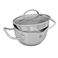 Miniatyrbillede 6 af 11: Shiori Steel Series Pro 316 induktionssæt med 7 dele