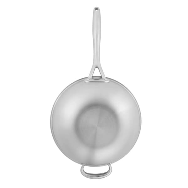 Shiori WOK-pande i rustfrit stål 304, 28 cm x 8,20 cm, induktion