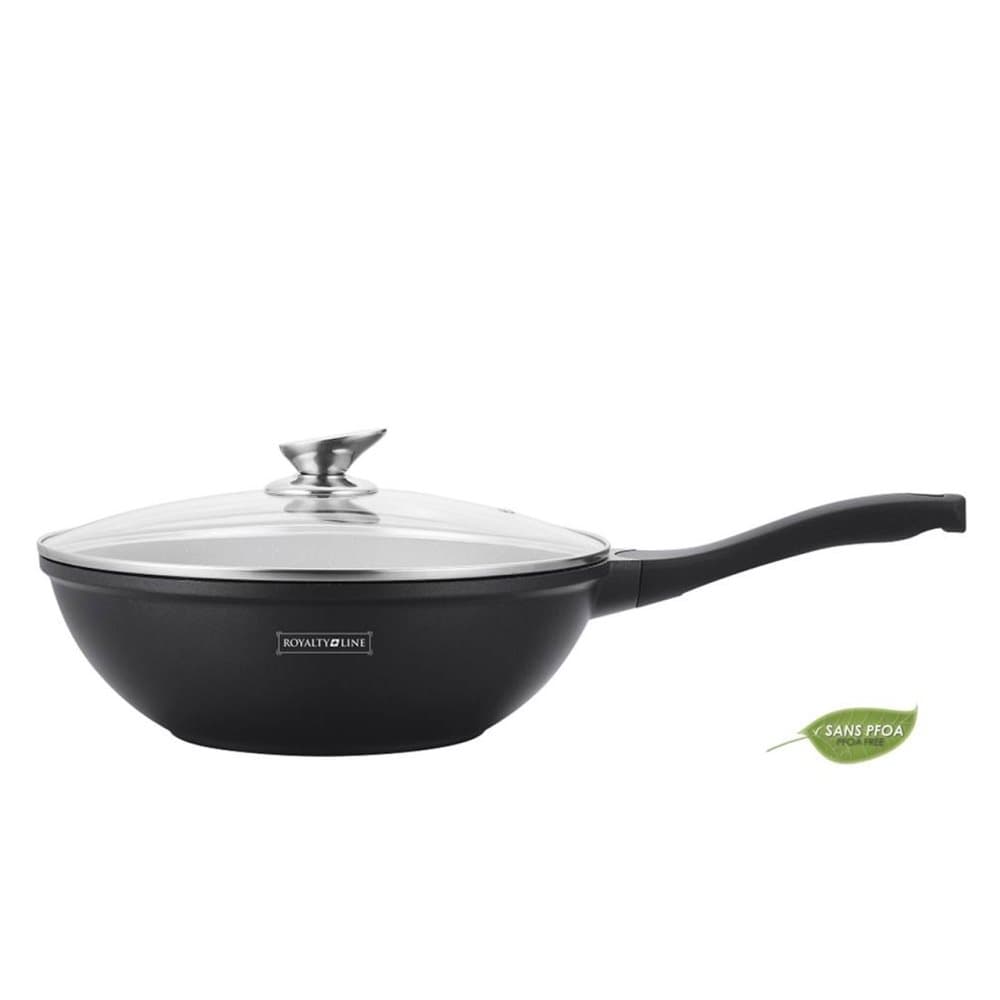 Royalty Line Marmorbelagd matlagning Wokpanna - 30cm