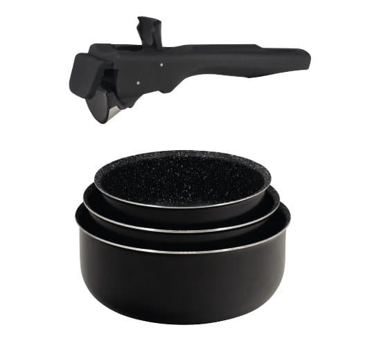 Bergner 4 Delar kastrullset 16/18/20cm såspanna