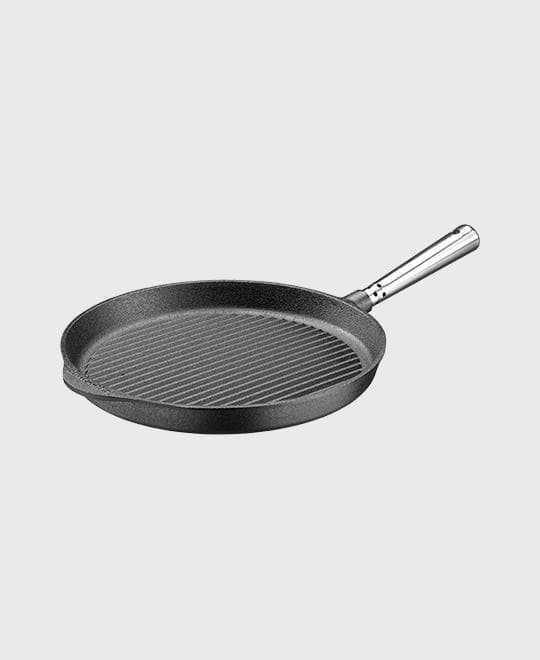 Stekpanna Skeppshult gjutjärn grillpanna Professional 28 cm