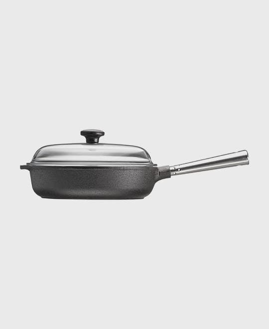 Traktörpanna m lock gjutjärn Professional 25 cm Skeppshult