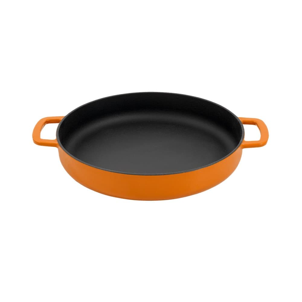 Sous-Chef Stekpanna Dubbla handtag 24CM, orange