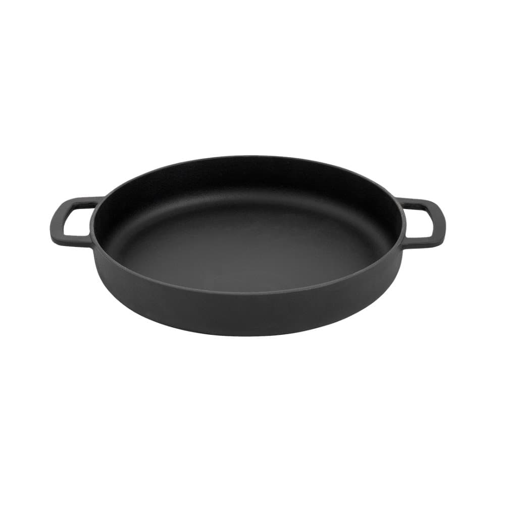 Sous-Chef Stekpanna Dubbla handtag 28CM, svart