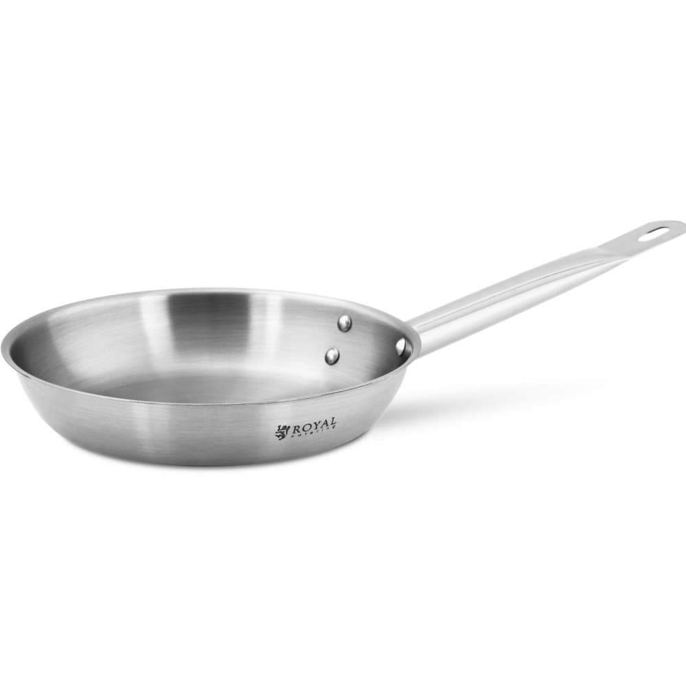 Royal Catering Rostfri stekpanna - Ø 20 cm