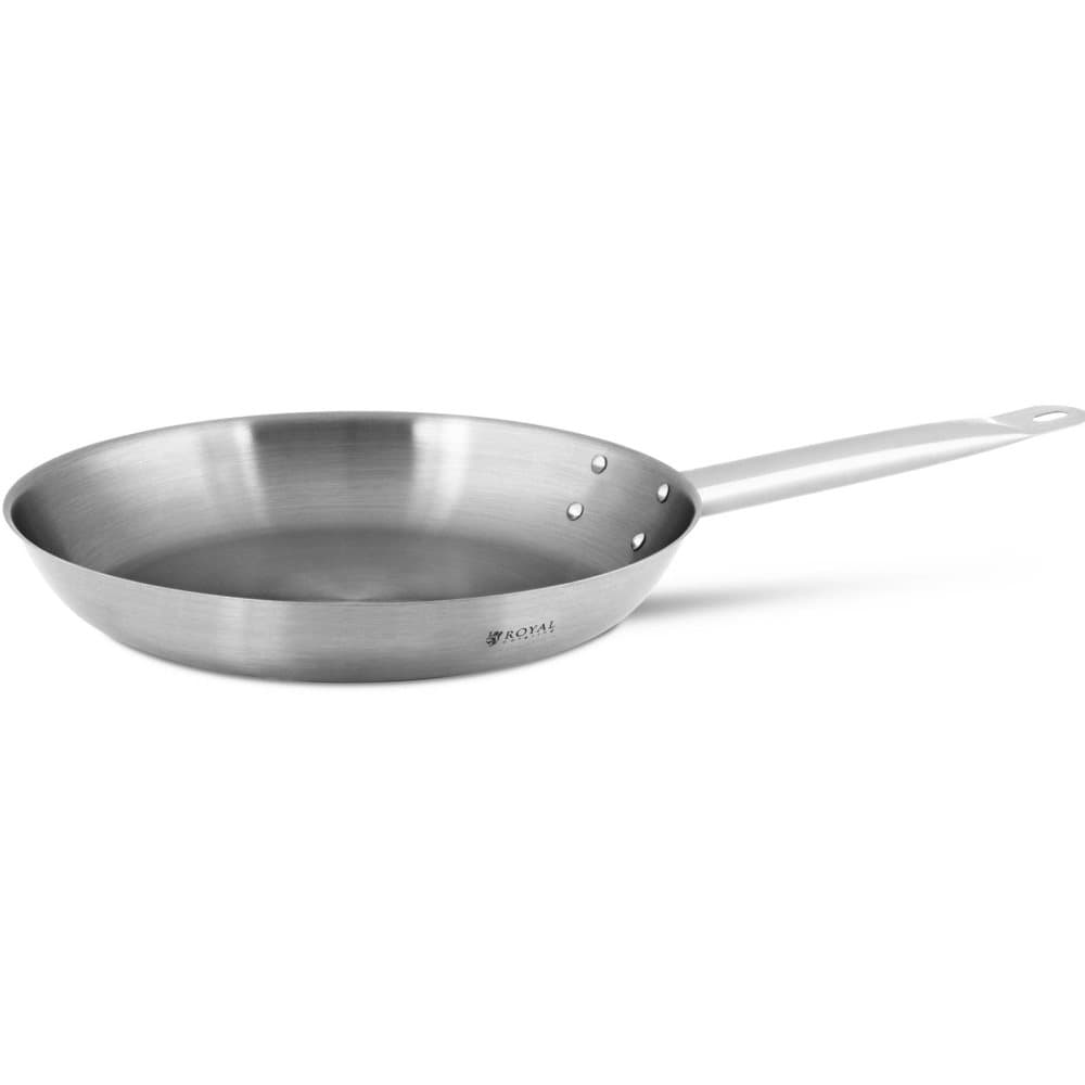 Royal Catering Rostfri stekpanna - Ø 30 cm