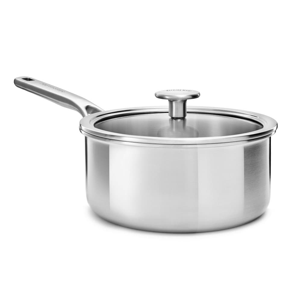 KitchenAid flerskiktad stekpanna i rostfritt stål 16 cm - 1,5 l
