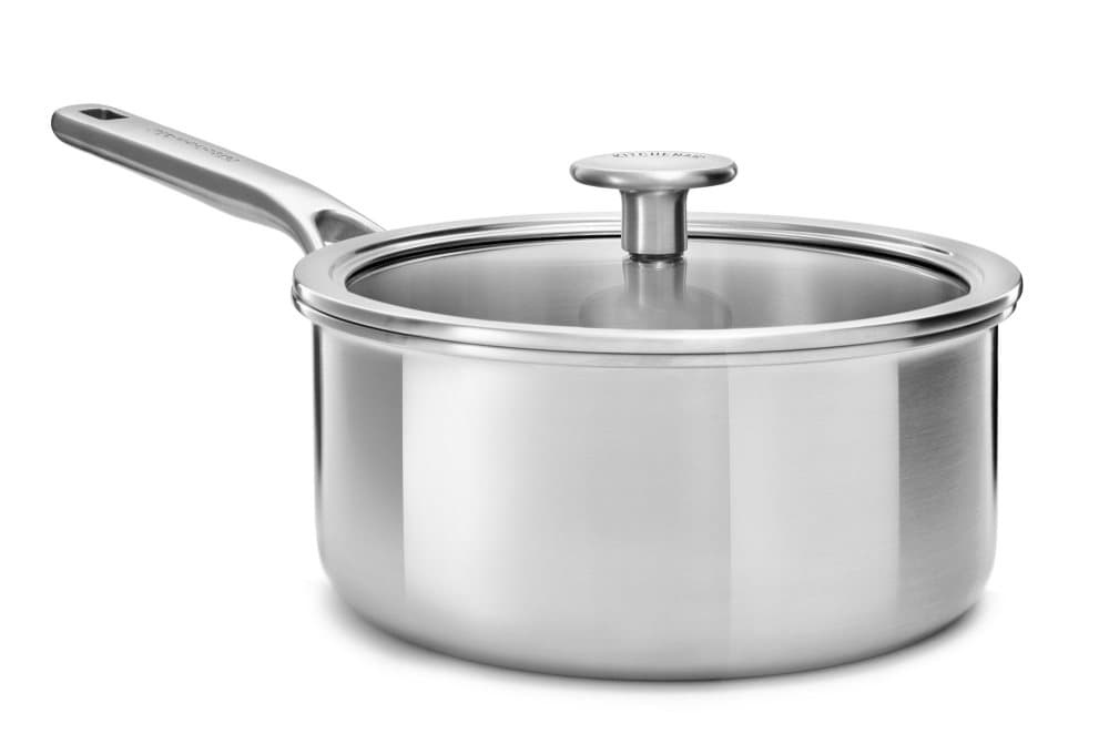 KitchenAid Multi-Ply Stainless Steel Conical Sauce Pan 20cm - 2.4L
