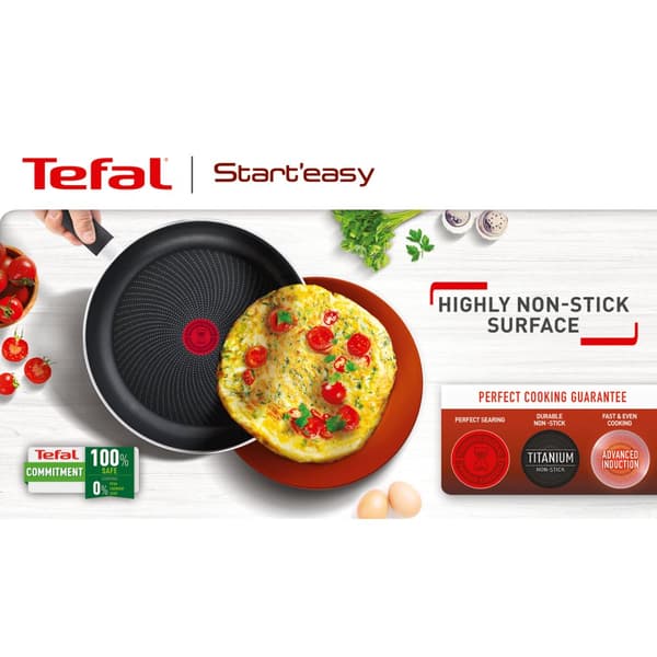 Tefal Start'easy C2670623 stekpanna Allmän matlagning Rund