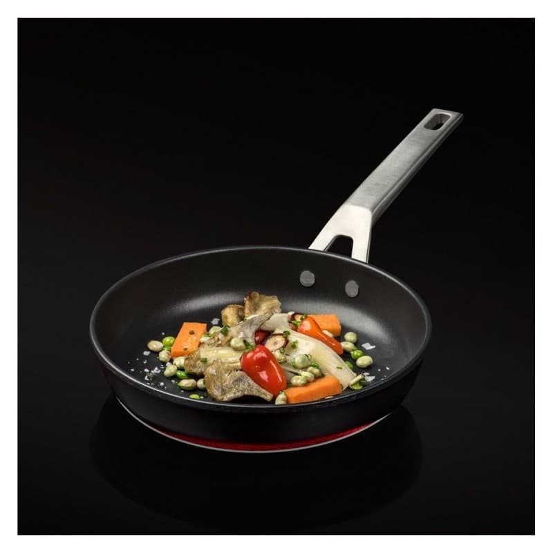 Stekpanna Valira AIRE Svart Aluminium (Ø 22 cm)