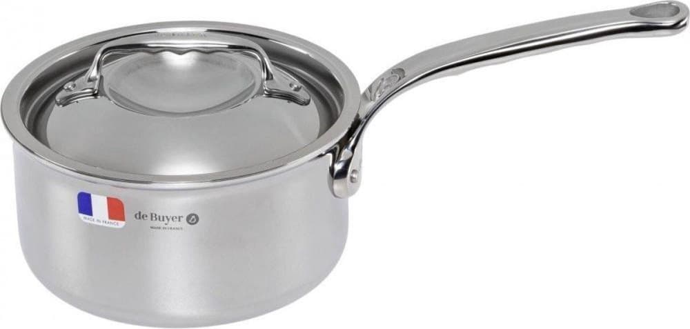 De Buyer Affinity Casserole Rostfritt Stål med lock 16 cm